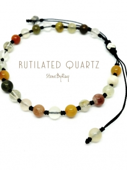 สร้อยข้อมือเชือกถักไหม5สี