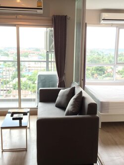 ปล่อยเช่าคอนโด The Tempo Grand Sathorn-Wutthakat (เดอะ เทมโป แกรนด์ สาทร-วุฒากาศ) - 1ห้องนอน 1ห้องน้ำ 1ห้องนั่งเล่น - ใกล้ BTS วุฒากาศ - ขนาดห้อง 30 ตรม. ชั้น 10 ตึกA ทิศใต้