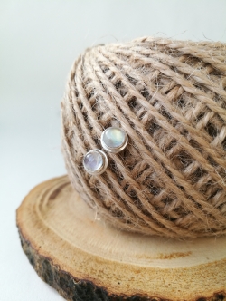 ต่างหูมูนสโตน(Moonstone)