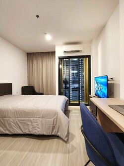 ปล่อยเช่าคอนโด Denim Jatujak (เดนิม จตุจักร) - Studio 1ห้องน้ำ 1ห้องครัว - ใกล้ BTS หมอซิต MRT จตุจักร - ขนาดห้อง 23 ตรม. ชั้น 4 ตึก C