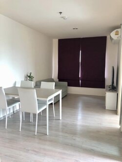 ปล่อยเช่าคอนโด แอสปาย รัชดา - วงศ์สว่าง (Aspire Ratchada - wongsawang) - 2ห้องนอน 1ห้องครัว 1ห้องนั่งเล่น 1ห้องน้ำ - ใกล้ MRT วงศ์สว่าง - ขนาดห้อง 46 ตรม. ชั้น 5