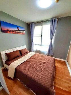 ให้เช่าคอนโด The Seed Ratchada - Huay Kwang (เดอะ ซี้ด รัชดา-ห้วยขวาง) ตกแต่งเฟอร์ครบ MRT ห้วยขวาง มีเครื่องซักผ้า