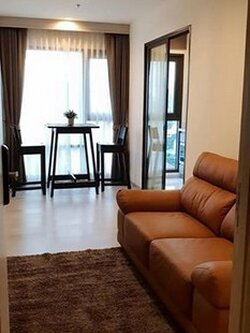 ให้เช่า Rhythm Sukhumvit 36-38 1ห้องนอนชั้น18วิวเมืองแต่งสวย
