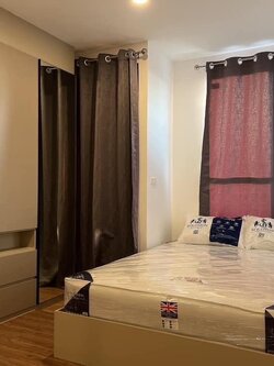 สนใจชมห้องติดต่อได้เลย Line ID: Smile-easy ปล่อยเช่าคอนโด ดิ ออริจิ้น ราม 209 อินเตอร์เชนจ์ (THE ORIGIN Ram 209 Interchange) - Studio 1ห้องน้ำ 1ห้อครัว - ใกล้ MRT มีนบุรี - ขนาดห้อง 23 ตรม. ชั้น 8