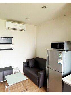 ให้เช่าห้องแบบ 1ห้องนอน 1ห้องน้ำ โซนพื้นที่ MRT เมืองทอง คอนโด The Base Chaengwattana (เดอะ เบส แจ้งวัฒนะ) High Rise ขนาดห้อง 26 ตรม. ชั้น 11 ตึก A ให้เช่า 8,000 ต่อเดือน สัญญาขั้นต่ำ 1 ปี