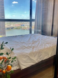 ให้เช่าห้องวิวแม่น้ำเจ้าพระยาพร้อมเข้าอยู่มีเครื่องซักผ้า สอบถามแอด Line ID : Smile-easy ที่ เดอะ โพลิแทน อควา