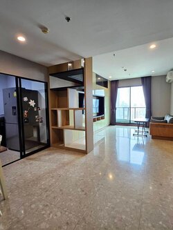 ปล่อยเช่าคอนโด Supalai Premier @ Asoke (ศุภาลัย พรีเมียร์ แอท อโศก) - 2ห้องนอน ชั้น Penthouse ของตึกวิวสวย เฟอร์เครื่องใช้ไฟฟ้าครบครั้น - การเดินทาง: ใกล้ MRT เพชรบุรี 0.2 กม. AIRPORT LINK มักกะสัน 0.5 กม.