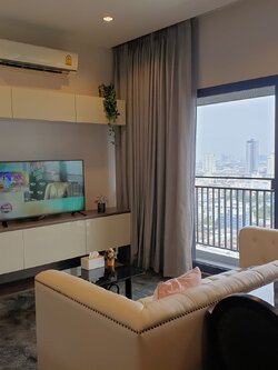 ปล่อยเช่าคอนโด Chewathai Residence Bang Pho (ชีวาทัย เรสซิเดนซ์ บางโพ) - ชั้นบนสุด 2ห้องนอน 2ห้องน้ำ 1ห้องนั่งเล่น - ใกล้ MRT บางโพ / เกทเวย์ แอท บางซื่อ - ขนาดห้อง 67 ตรม. ชั้น 22