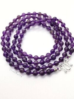 สร้อยประคำ108 หินอเมทิสต์ Amethyst