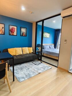 คอนโด Regent Home Sukhumvit 97/1 (รีเจ้นท์ โฮม สุขุมวิท 97/1) Low Rise โซนพื้นที่ BTS บางจาก ให้เช่าห้องแบบ 1ห้องนอน 1ห้องน้ำ ขนาดห้อง 28 ตรม. ชั้น 3 ตึก A