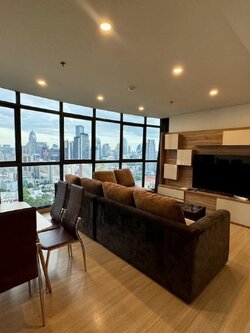 ปล่อยเช่าคอนโด Lumpini Suite Phetchaburi - Makkasan (ลุมพินี สวีท เพชรบุรี - มักกะสัน) - ติดฟิลม์กันร้อนV-Kool ทั้งห้อง 2ห้องนอน 2ห้องน้ำ 1ห้องนั่งเล่น - ใกล้ MRT เพชรบุรี BTSนานา / ARL มักกะสัน