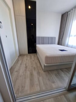 ปล่อยเช่าคอนโด Niche Mono Ramkhamhaeng (นิช โมโน รามคำแหง) - 1ห้องนอน 1ห้องน้ำ 1ห้องนั่งเล่น 1ห้องครัว - ใกล้ รามคำแหง - ขนาดห้อง 28 ตรม. ชั้น 15 ตึก B