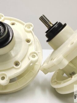 แกนซักสำหรับ เครื่องซักผ้าสองถัง ยี่ห้อ PANASONIC ตัวตรง 11 ฟัน เกรด B NA-W950T, W1050T, W1200T, W1300T ,W1400 , W1500 , W1600 และรุ่นอื่นๆ