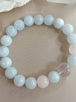 สร้อยข้อมืออความารีน,โรสควอตซ์,ซุปเปอร์เซเว่น