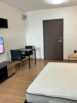 ให้เช่าคอนโด Supalai Loft Chaeng Watthana (ศุภาลัย ลอฟท์ แจ้งวัฒนะ) - ตกแต่งเฟอร์ครบมีเครื่องซักผ้า - การเดินทาง: MRT เมืองทองธานี