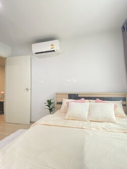 ปล่อยเช่าคอนโด Elio Del Moss Phaholyothin 34 (เอลลิโอ เดล มอสส์ พหลโยธิน 34) - 1ห้องนอน 1ห้องน้ำ 1ห้องนั่งเล่น - ใกล้ BTSเสนานิคม/เกษตร - ขนาดห้อง 31 ตรม. ชั้น 4 ตึก C วิวสระน้ำและต้นไม้