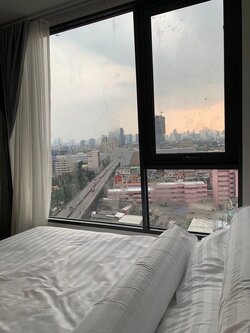 ให้เช่าคอนโด Modiz Rhyme Ramkhamhaeng (โมดิซ ไรห์ม รามคำแหง) - ตกแต่งเฟอร์ครบใกล้ ม.รามคำแหง มีเครื่องซักผ้าพร้อม