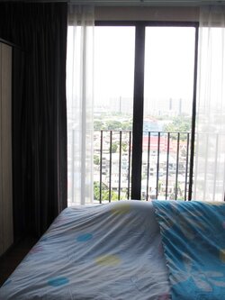 ปล่อยเช่าคอนโด เดอะ ทรี อินเตอร์เชนจ์ (The Tree Interchange) - 1ห้องนอน 1ห้องน้ำ 1ห้องนั่งเล่น - ใกล้ MRT เตาปูน บางโพ - ขนาดห้อง 36 ตรม. ชั้น 18 ตึก A