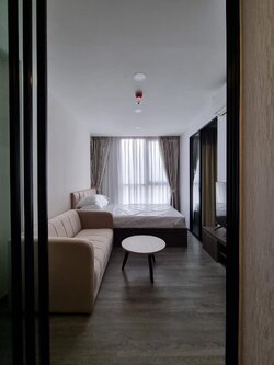 ให้เช่าคอนโด The Origin Ladprao - Bangkapi (ดิ ออริจิ้น ลาดพร้าว - บางกะปิ) High Rise โซนพื้นที่ MRT บางกะปิ ห้องแบบ Studio 1ห้องน้ำ ขนาดห้อง 23 ตรม. ชั้น 8