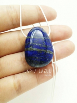 สร้อยคอเงินจี้หินลาพิสลาซูลี