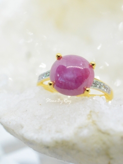 แหวนพลอยทับทิม (Star Ruby)