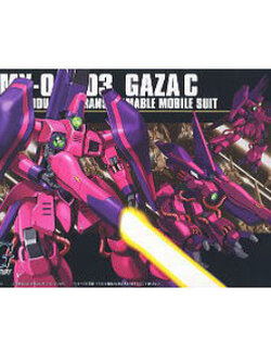 Bandai 4573102577412 1/144 HGUC GAZA C (NORMAL TYPE)