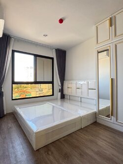 ให้เช่าคอนโด HI Kaset - Senanikhom Station (ไฮ เกษตร - เสนานิคม สเตชั่น) 1ห้องนอน / 1ห้องน้ำ ขนาด 28.75 ตรม. ชั้น 7 ตึก A ค่าเช่า 12,000 ต่อเดือน รถไฟฟ้า BTS เสนานิคม