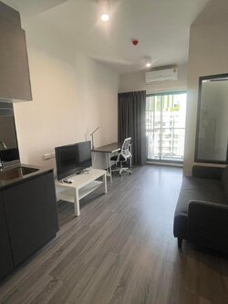 ให้เช่าคอนโด IDEO Chula - Samyan (ไอดีโอ จุฬา - สามย่าน) - ตกแต่งเฟอร์ครบ1ห้องนอนพร้อมเครื่องซักผ้า - การเดินทาง: 400 ม. MRT สามย่าน