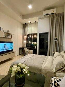 ให้เช่าห้องแบบ Studio 1ห้องน้ำ 1ครัวแยก โซนพื้นที่ BTS วงเวียนใหญ่ คอนโด IDEO Sathorn - Wongwian Yai (ไอดีโอ สาทร - วงเวียนใหญ่) High Rise ขนาดห้อง 28 ตรม. ชั้น 6