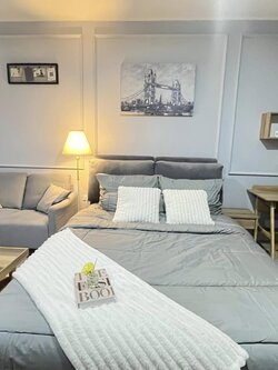 คอนโด IDEO New Rama 9 (ไอดีโอ นิว พระราม 9) High Rise โซนพื้นที่ ARL รามคำแหง ให้เช่าห้องแบบ Studio 1ห้องน้ำ 1ครัวแยก ขนาดห้อง 27 ตรม. ชั้น 10