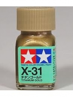 80031 Enamel X31 titanium gold