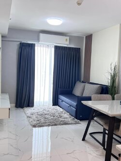 สนใจชมห้องติดต่อได้เลย Line ID: Smile-easy ปล่อยเช่าคอนโด Fuse Mobius Ramkhamhaeng Klongton (ฟิวส์ โมเบียส รามคำแหง คลองตัน) - 1ห้องนอน 1ห้องน้ำ 1ห้องนั่งเล่น - ใกล้ ARL รามคำแหง - ขนาดห้อง 38 ตรม. ชั้น 19