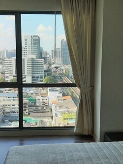 ปล่อยเช่าคอนโด The Room Sukhumvit 62 (เดอะ รูม สุขุมวิท 62) - เฟอร์เครื่องใช้ไฟฟ้าครบ - การเดินทาง: ติด BTS ปุณณวิถี