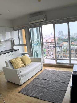 ให้เช่าคอนโด The Parkland Taksin - Thapra (เดอะ พาร์คแลนด์ ตากสิน - ท่าพระ) - ตกแต่งเฟอร์ครบห้องมุมมีความเป็นส่วนตัว - การเดินทาง: ใกล้รถไฟฟ้า BTS โพธิ์นิมิตร