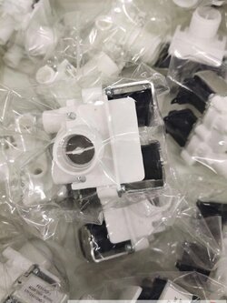 วาล์วน้ำเข้า 2 ทางสำหรับเครื่องซัก HITACHI, SHARP FCS180FS และรุ่นอื่นๆ