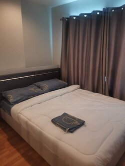 ขายคอนโด Lumpini Ville Nakhon In - Riverview (ลุมพินี วิลล์ นครอินทร์ – ริเวอร์วิว) - 1ห้องนอน 1ห้องน้ำ 1ห้องนั่งเล่น - ใกล้ MRT ติวานนท์ - ขนาดห้อง 23 ตรม. ชั้น 14 ตึก A