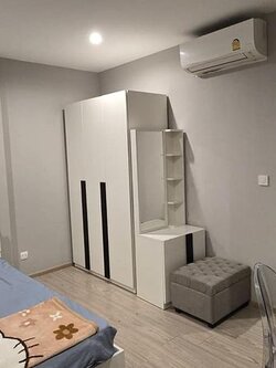 ปล่อยเช่าคอนโด The Tree Hua Mak Interchange (เดอะ ทรี หัวหมาก อินเตอร์เชนจ์) - Studio 1ห้องน้ำ 1ห้องครัว - ใกล้ The Mall บางกะปิ / MRT ลำสาลี - ขนาดห้อง 23 ตรม. ชั้น 4 ตึก D