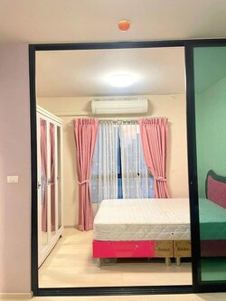 สนใจชมห้องติดต่อได้เลย Line ID: Smile-easy ปล่อยเช่าคอนโด Unio Ramkhamhaeng - Serithai (ยูนิโอ รามคำแหง - เสรีไทย) - 1ห้องนอน 1ห้องน้ำ 1ห้องนั่งเล่น - ใกล้ เดอะมอลล์บางกะปิ - ขนาดห้อง 26.4 ตรม. ชั้น 8