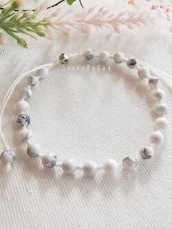 สร้อยข้อมือเชือกถักหินฮาวไลท์