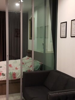 ให้เช่า ไอดีโอ โมบิ บางซื่อ แกรนด์ อินเตอร์เชนจ์ 1ห้องนอนชั้น17เฟอร์ครบ