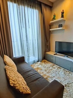 ปล่อยเช่าคอนโด Nye by Sansiri (นายน์ บาย แสนสิริ) - ยังไม่เคยปล่อยเช่ามาก่อน 1ห้องนอน 1ห้องน้ำ 1ห้องนั่งเล่น - ใกล้ BTS วงเวียนใหญ่ กรุงธน - ขนาดห้อง 36 ตรม. ชั้น 12 ตึก A