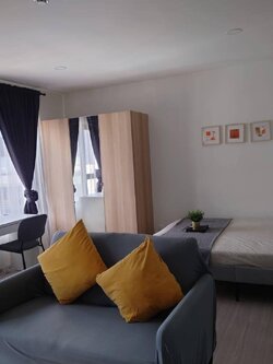 ให้เช่าคอนโด Aspire Sukhumvit - Onnut (แอสปาย สุขุมวิท - อ่อนนุช) - โซนพื้นที่ BTS อ่อนนุช - ห้องแบบ Studio 1ห้องน้ำ 1ครัว