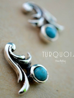 ต่างหูเทอร์ควอยส์(Turquoise)