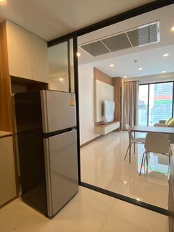 ปล่อยเช่าคอนโด Supalai Premier Charoen Nakhon (ศุภาลัย พรีเมียร์ เจริญนคร) - 1ห้องนอน 1ห้องน้ำ 1ห้องนั่งเล่น 1ห้องครัว - ใกล้ BTS คลองสาน / ไอคอนสยาม - ขนาดห้อง 48 ตรม. ชั้น 8