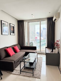 คอนโด TC Green Rama 9 (ทีซี กรีน พระราม 9) High Rise โซนพื้นที่ MRT พระราม9 ให้เช่าห้องแบบ 1ห้องนอน 1ห้องน้ำ ขนาดห้อง 38 ตรม. ชั้น 14