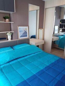 High Rise โซนพื้นที่ BTS บางนา ให้เช่าห้องแบบ 1ห้องนอน 1ห้องน้ำ คอนโด IDEO O2 (ไอดีโอ โอทู) ขนาดห้อง 33 ตรม. ชั้น 12 ตึก B