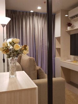 ปล่อยเช่าคอนโด Life Asoke Hype (ไลฟ์ อโศก ไฮป์) - 1ห้องนอน 1ห้องน้ำ 1ห้องนั่งเล่น - ใกล้ MRTพระราม 9และเพชรบุรี/เซ็นทรัล/มศว. - ขนาดห้อง 36 ตรม. ชั้น 15