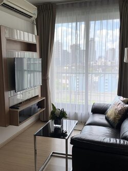 ให้เช่าคอนโด Rhythm Sukhumvit 50 (ริทึ่ม สุขุมวิท 50) - ห้องเฟอร์เครื่องใช้ไฟฟ้าครบ ฟรี Wifi - การเดินทาง: BTS อ่อนนุช - ใกล้ โลตัสอ่อนนุช ทางด่วน เมเจอร์