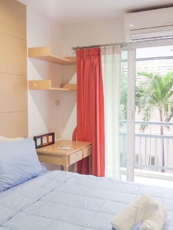 ให้เช่าคอนโด Grand Park View Asoke (แกรนด์ พาร์ค วิว อโศก) โซน รถไฟฟ้า MRT เพชรบุรี / มศว 1ห้องนอน / 1ห้องน้ำ ขนาดห้อง 35 ตรม. ชั้น 12