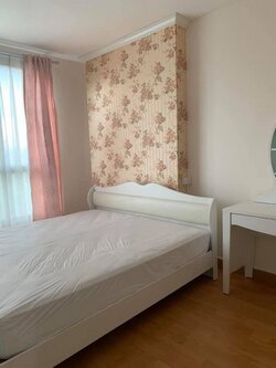 ให้เช่า Life @ Ratchada (ไลฟ์ แอท รัชดา) เฟอร์ครบมีเครื่องซักผ้าเพียง12,000